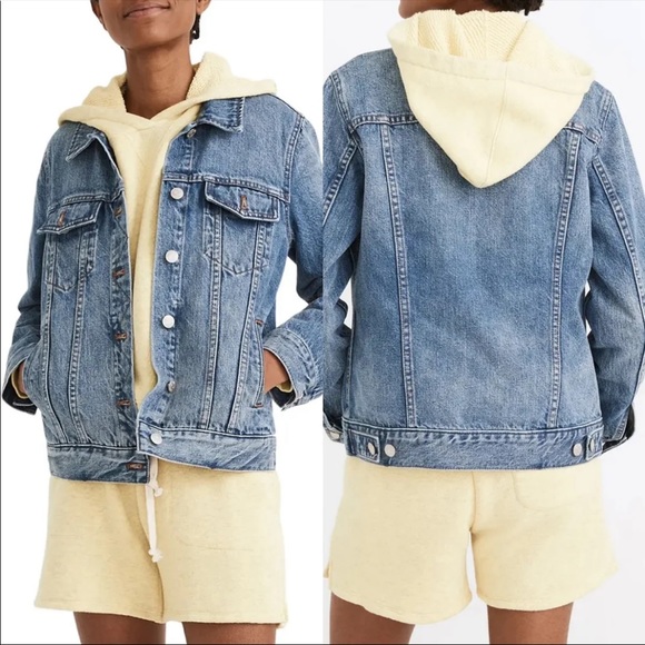 MADEWELL Women ClassicJean Jacket Medford WashSize Small